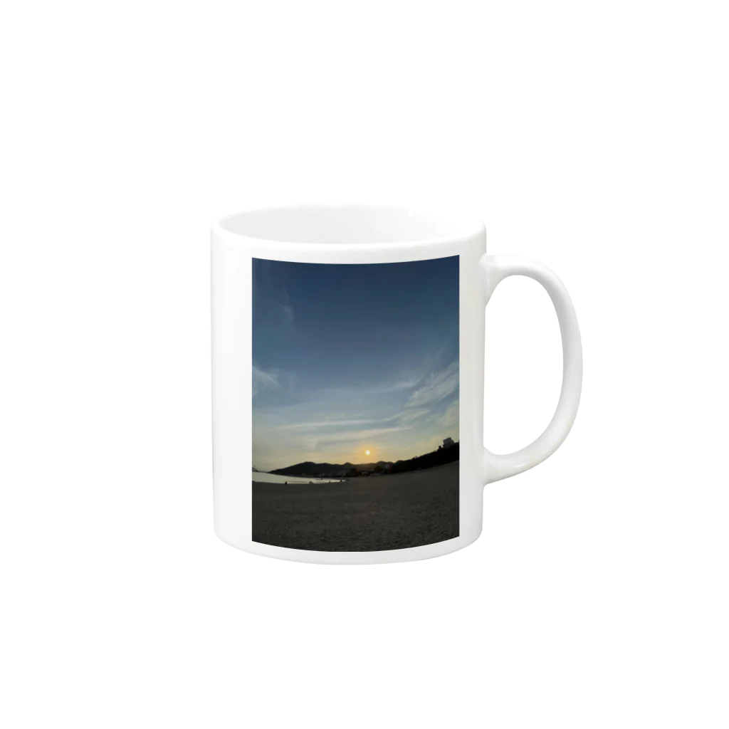 t-Lのsea Mug :right side of the handle