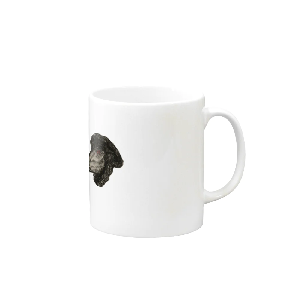 BLACKSHEEP のBLACKSHEEP オリジナルロゴ Mug :right side of the handle