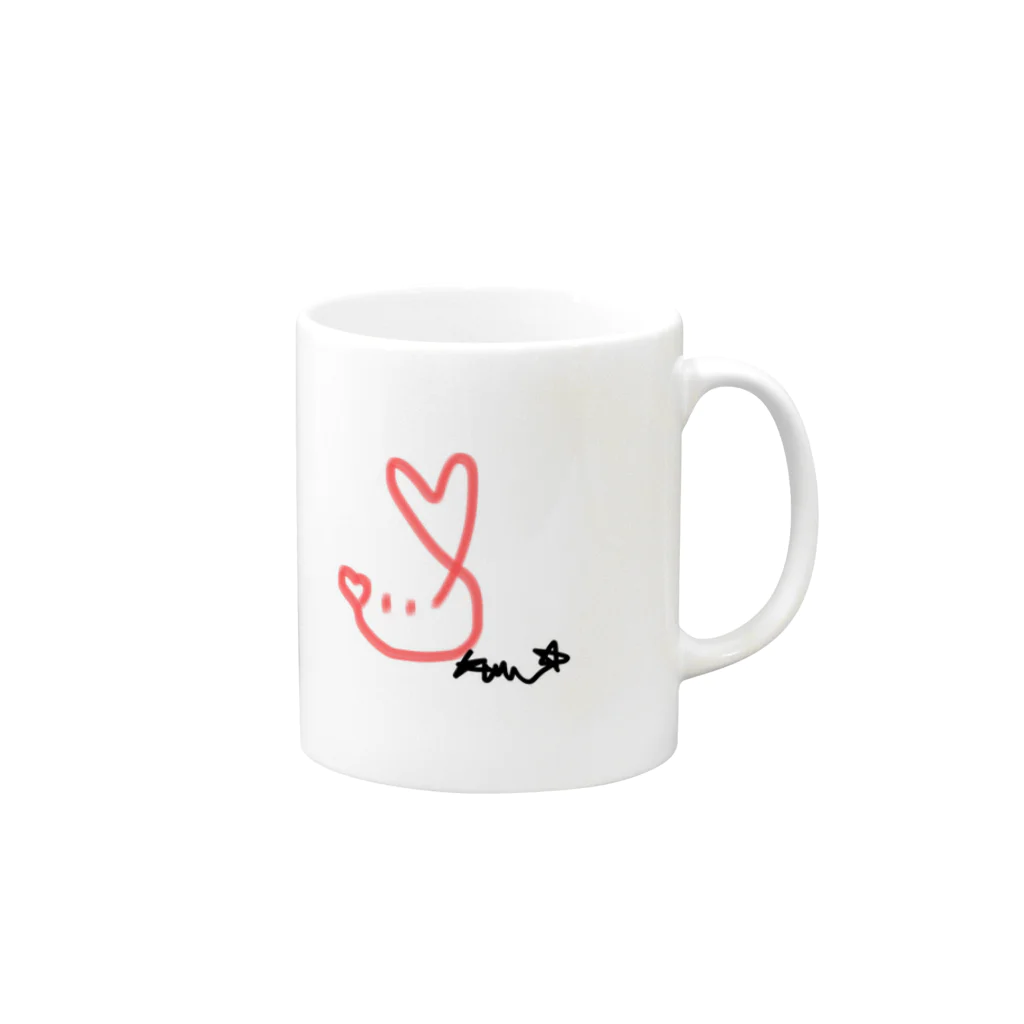 babymarcsのニッカリニコニコ Mug :right side of the handle