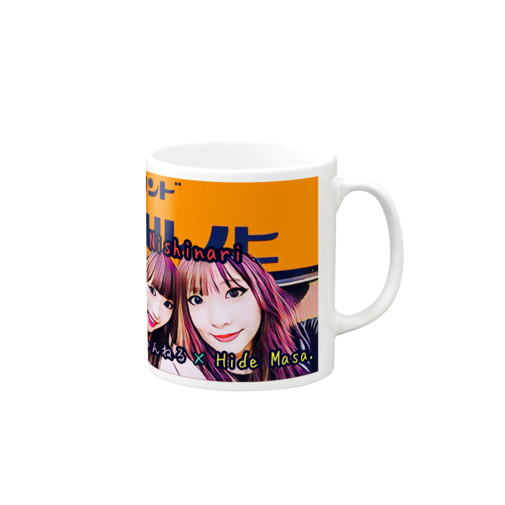 Hide Masa.【公式】のHide Masa.【公式】 Mug :right side of the handle