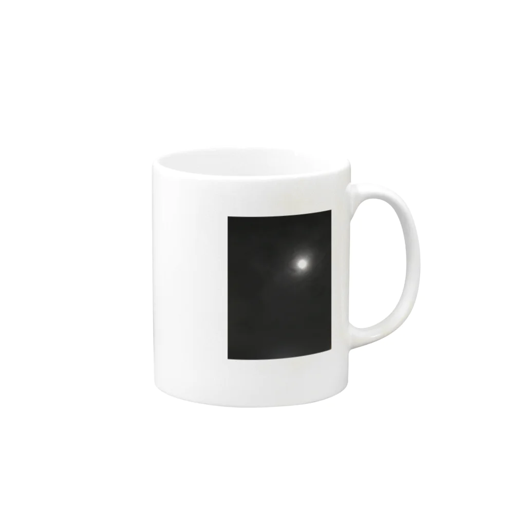 ZAKKAHOUSEの月 Mug :right side of the handle