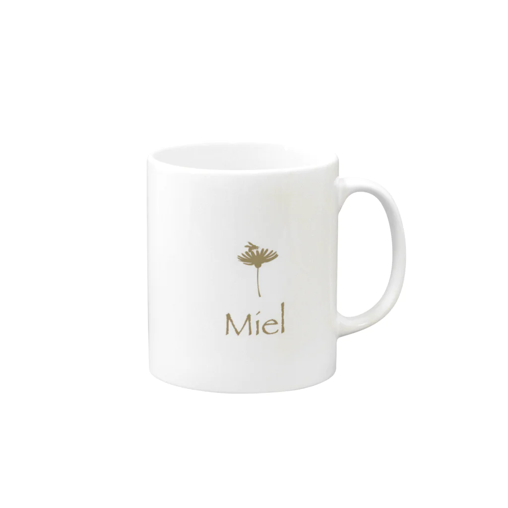 f1124_ikeのmiel Mug :right side of the handle