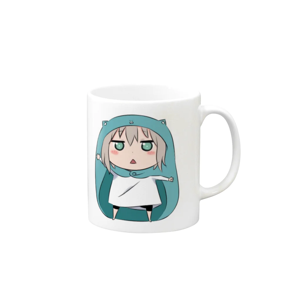 Pokemonの干物妹モカちゃん Mug :right side of the handle