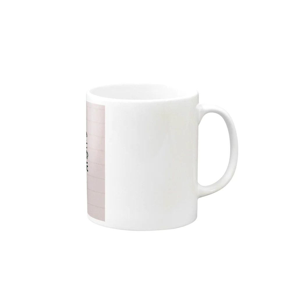 oyasumiのめそめそサークル Mug :right side of the handle