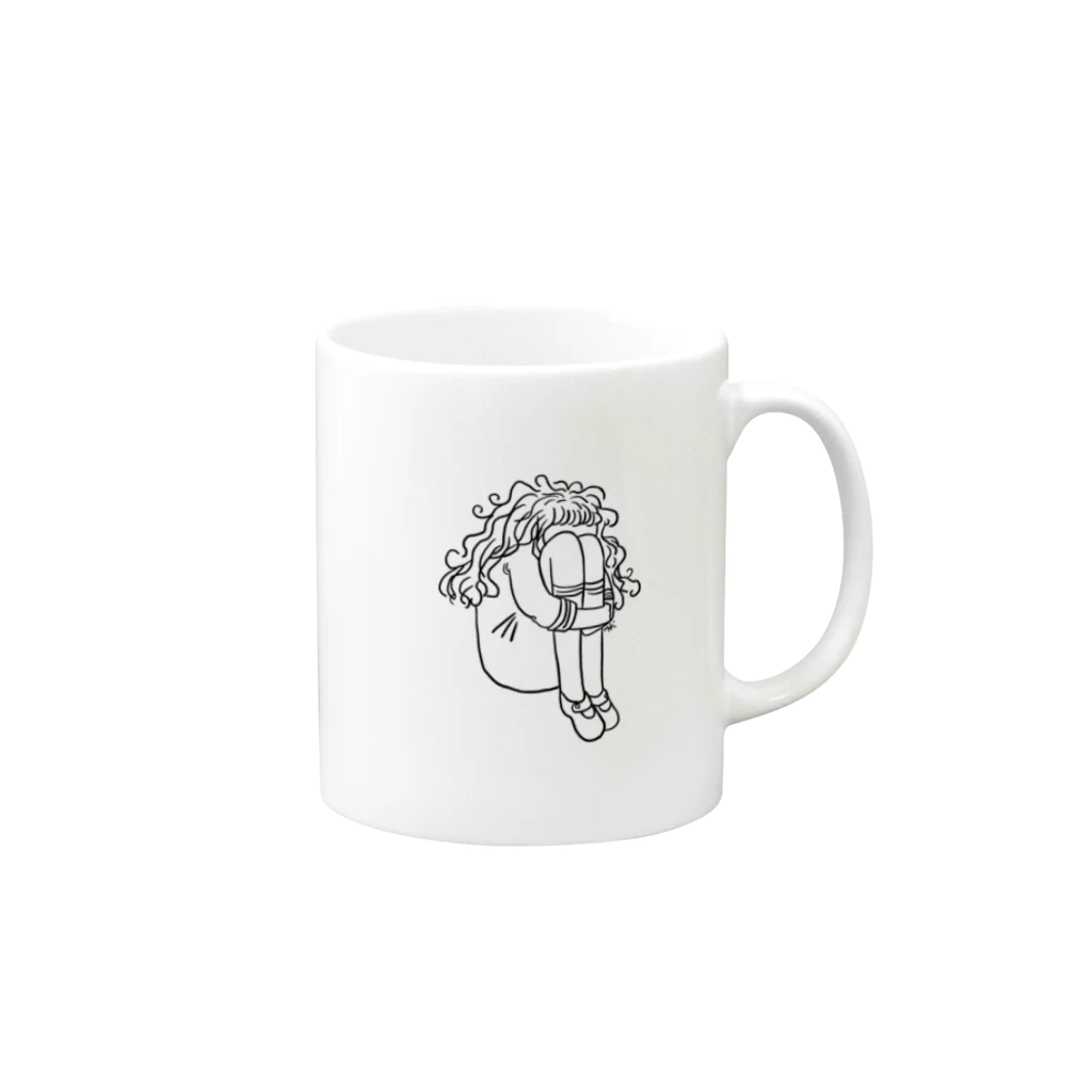 aki hondaのgirl.03 m Mug :right side of the handle