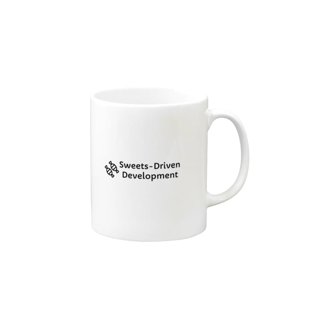 rikitoroのSweets-Driven Development Mug :right side of the handle