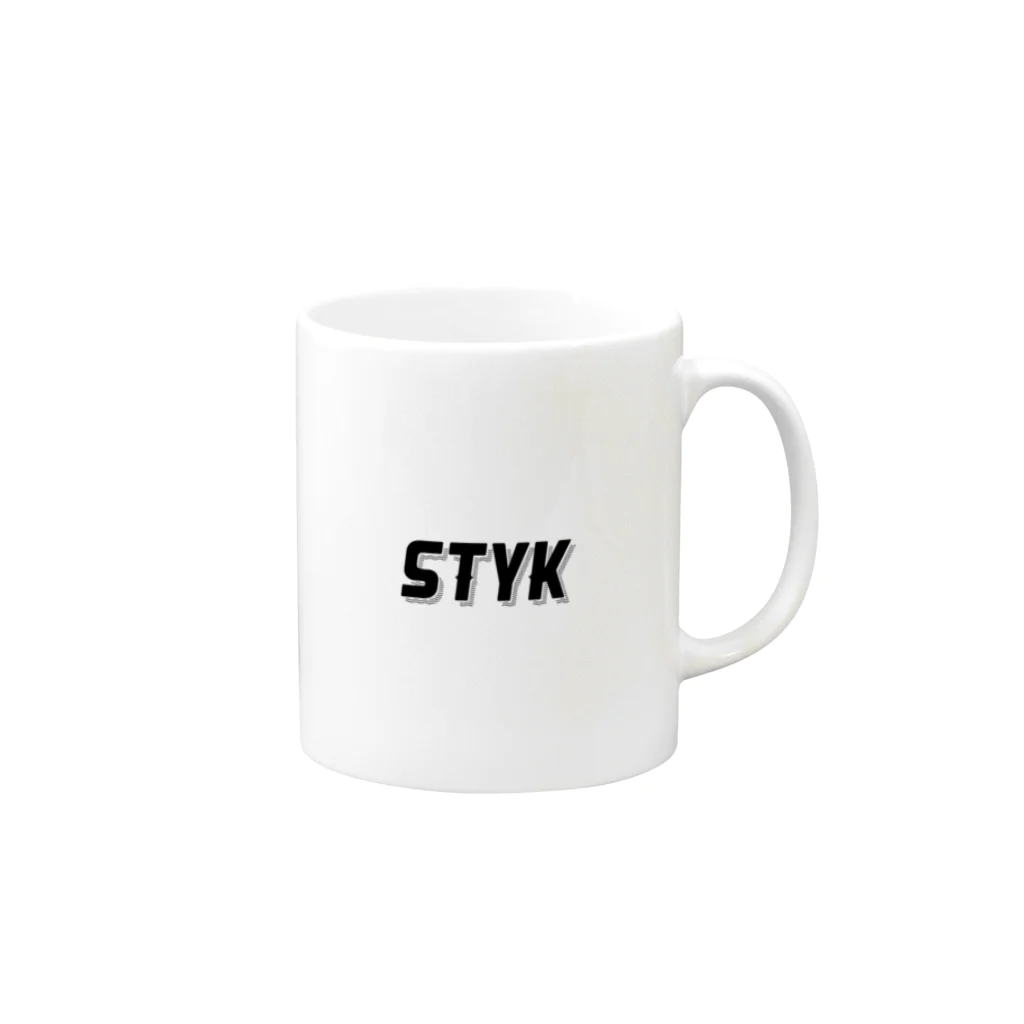 STYKのtrack1 Mug :right side of the handle