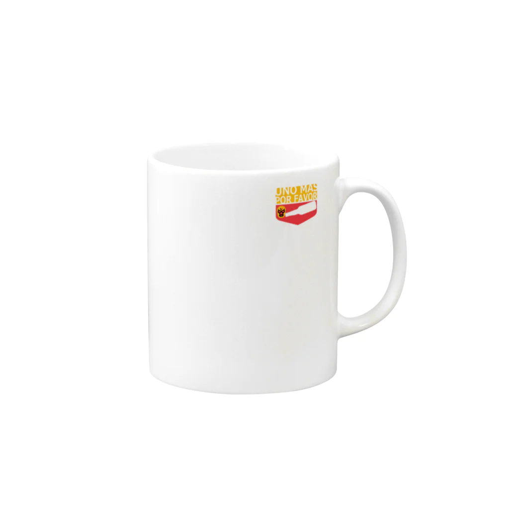 EARTH　ODYSSEYのNAME_TAG_UNO_MAS Mug :right side of the handle