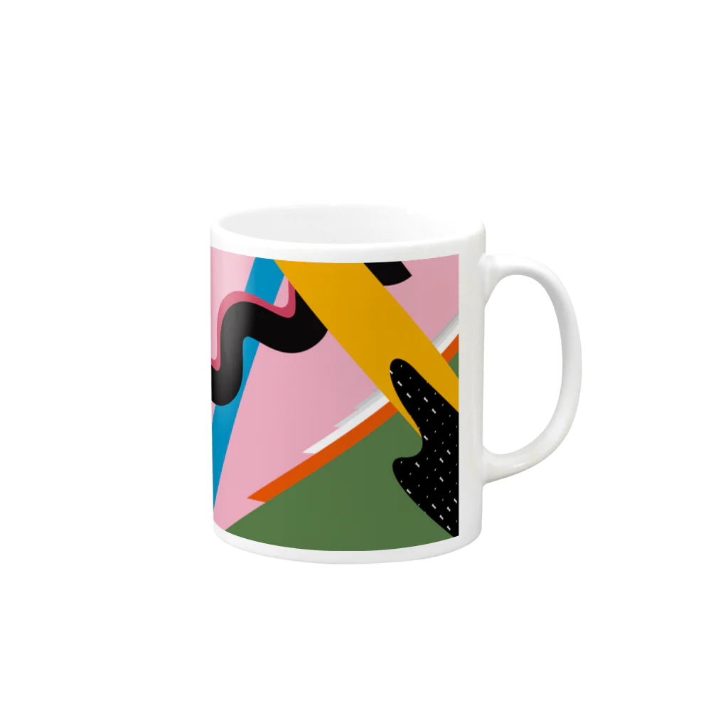 Galaxl Soul JigowattのHEYMEN構成くん３世 Mug :right side of the handle