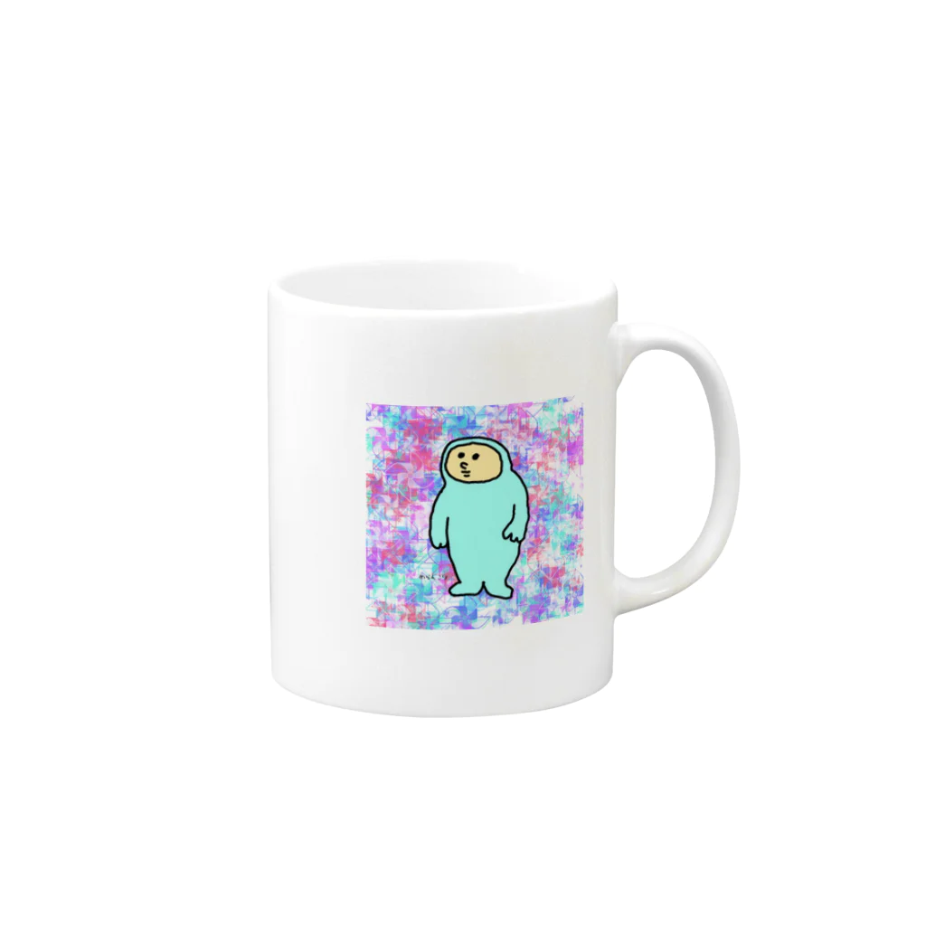 めらんこりのほしをみるひと Mug :right side of the handle