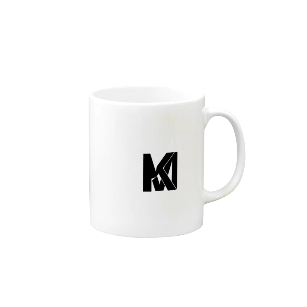 ｶﾈｺ ﾃﾞｽﾄﾛｲ ﾏﾅﾐのMK Mug :right side of the handle