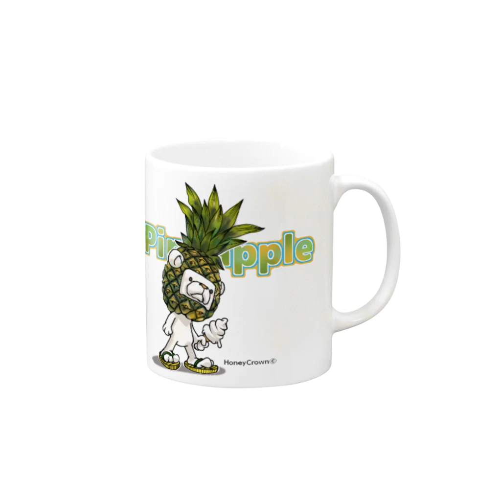 ShufChefのPineappleシュガ〜 Mug :right side of the handle