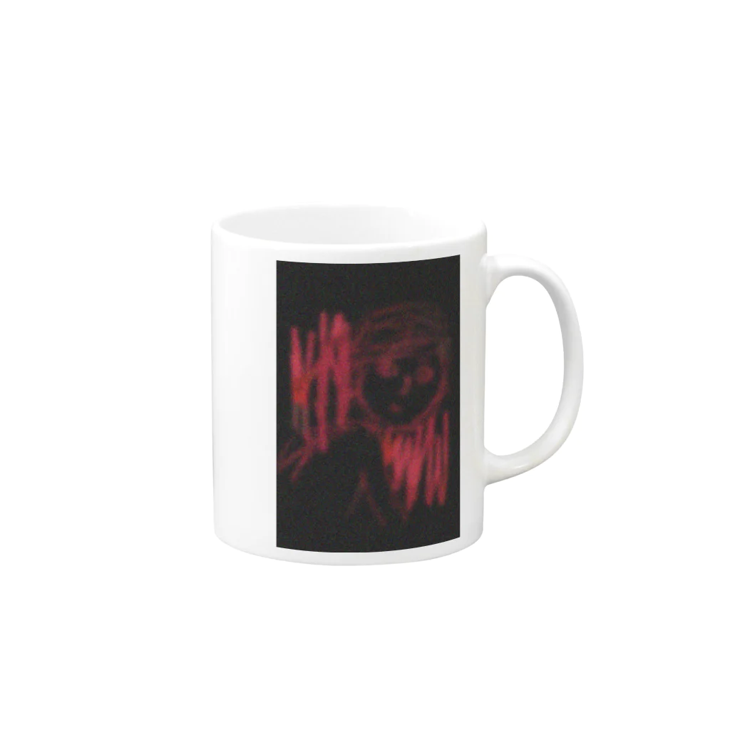 rukumi0702の依然としてパン(Vo,horror) Mug :right side of the handle