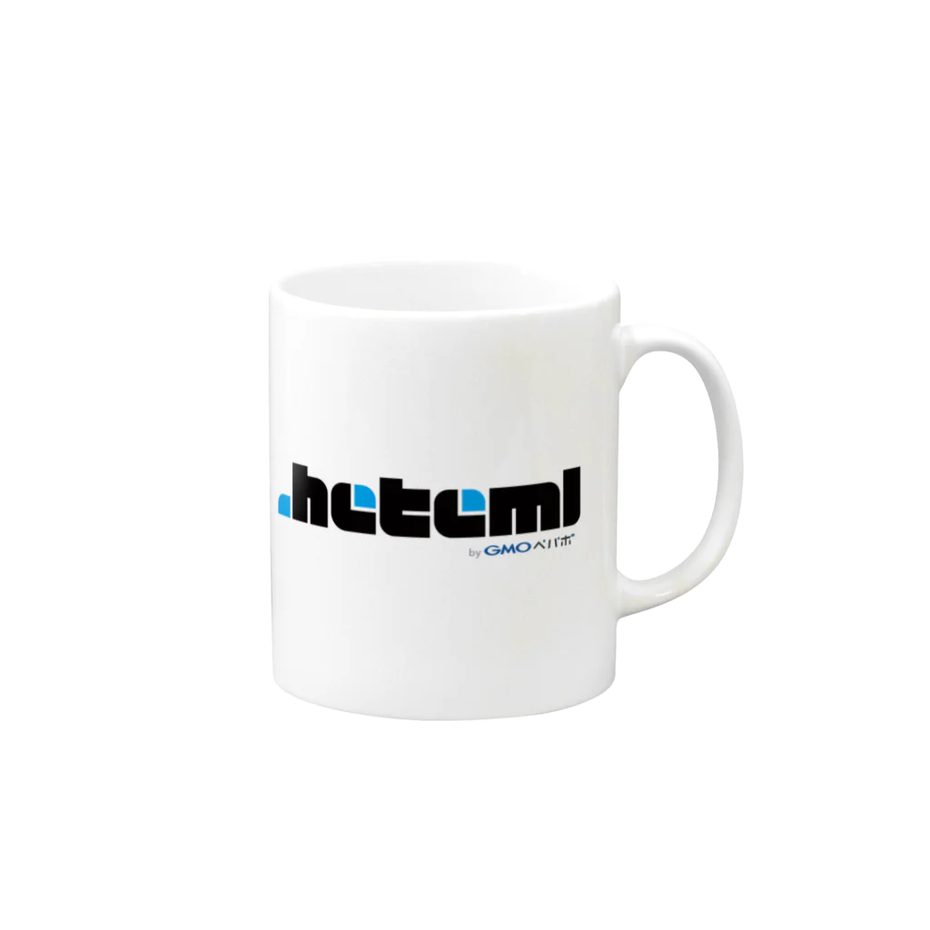 hetemlのヘテムルロゴ Mug :right side of the handle