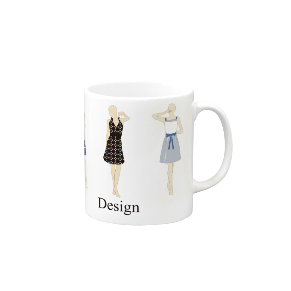 memoirsのMannequin Mug :right side of the handle