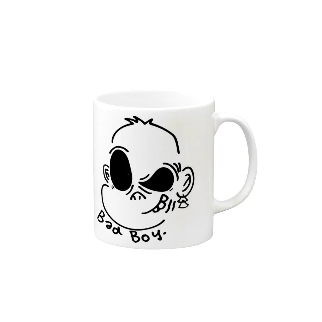 UTAH BOYのBABY BOY Mug :right side of the handle