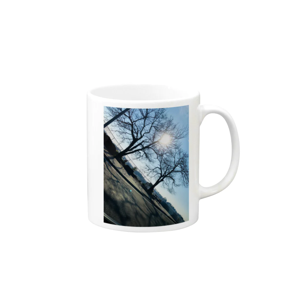 gdgdayakaの気と太陽 Mug :right side of the handle