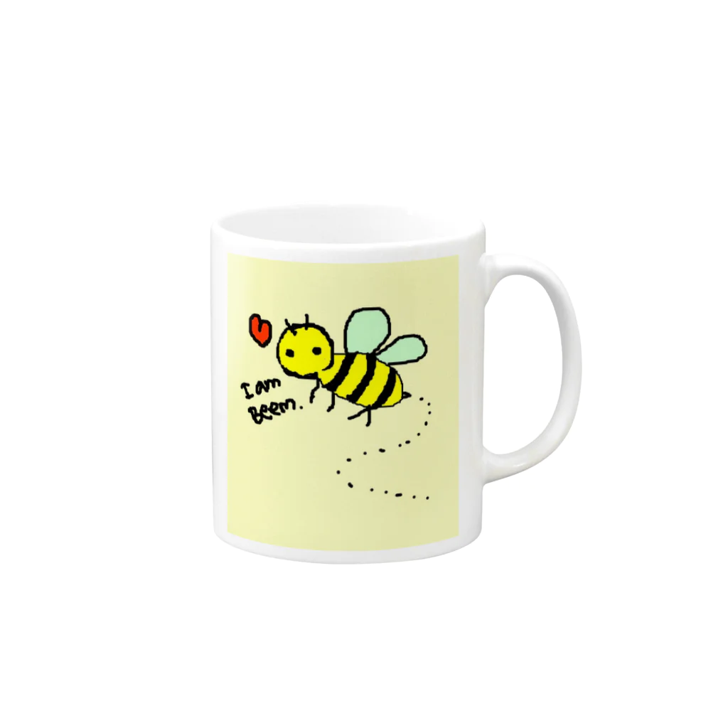 smile*me(スマイミー）'s shopのsmile*me～i am Beem.～ Mug :right side of the handle
