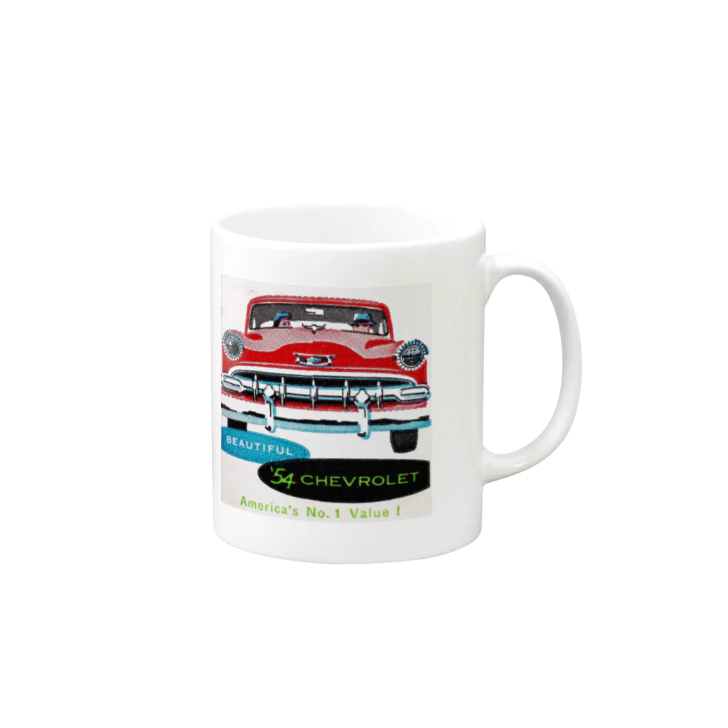 ★Rusteez★ by shop cocopariの'54 CHEVROLET Mug :right side of the handle