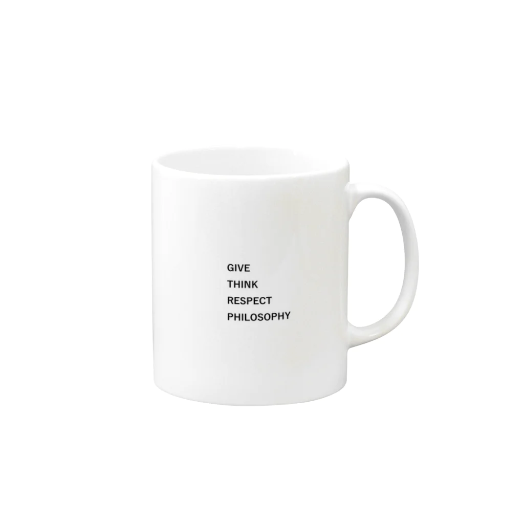 イワヤン🐦YOUTRUSTのYOUTRUST VALUE Mug :right side of the handle