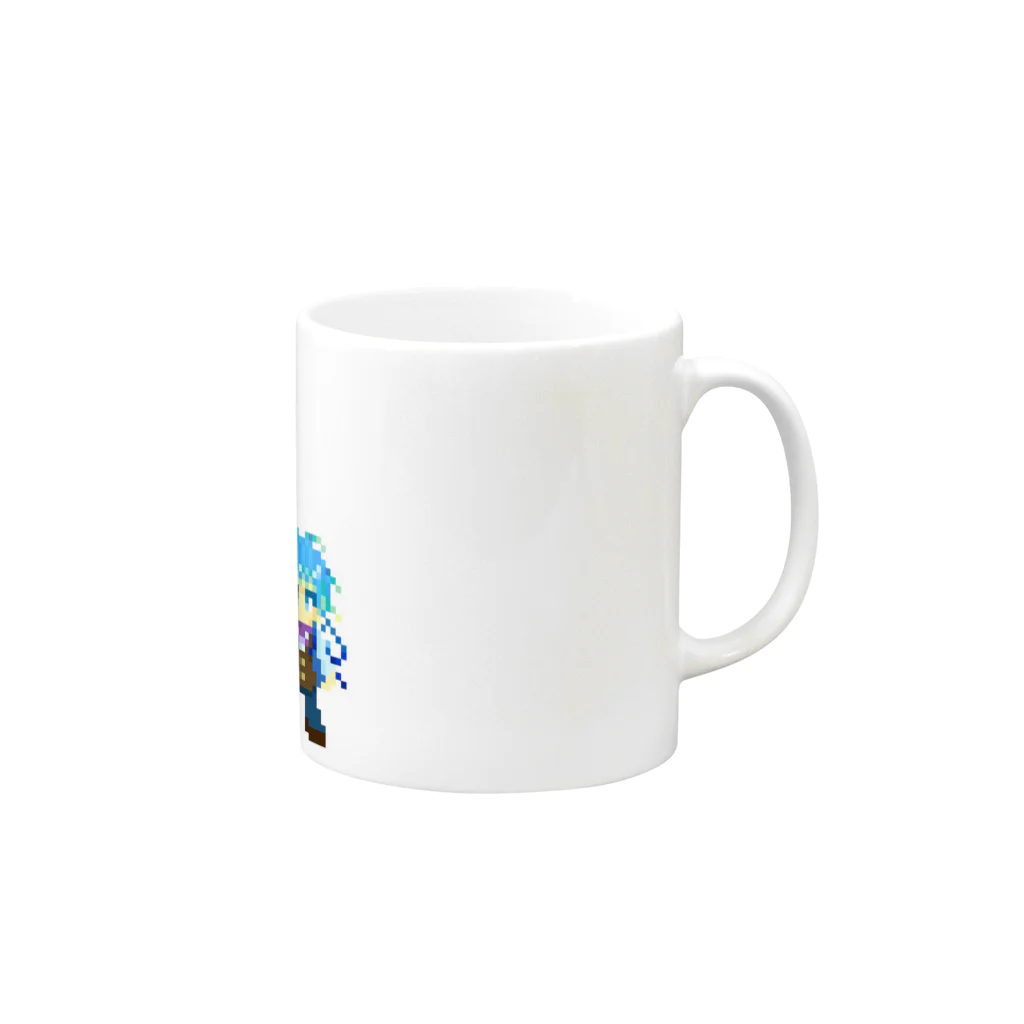 キキョウ。@△のドット絵オリキャラ君 Mug :right side of the handle