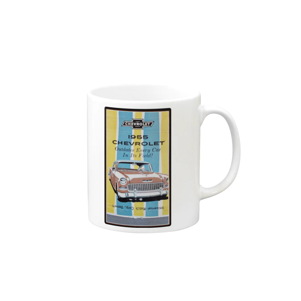 ★Rusteez★ by shop cocopariの1955 CHEVROLET Mug :right side of the handle