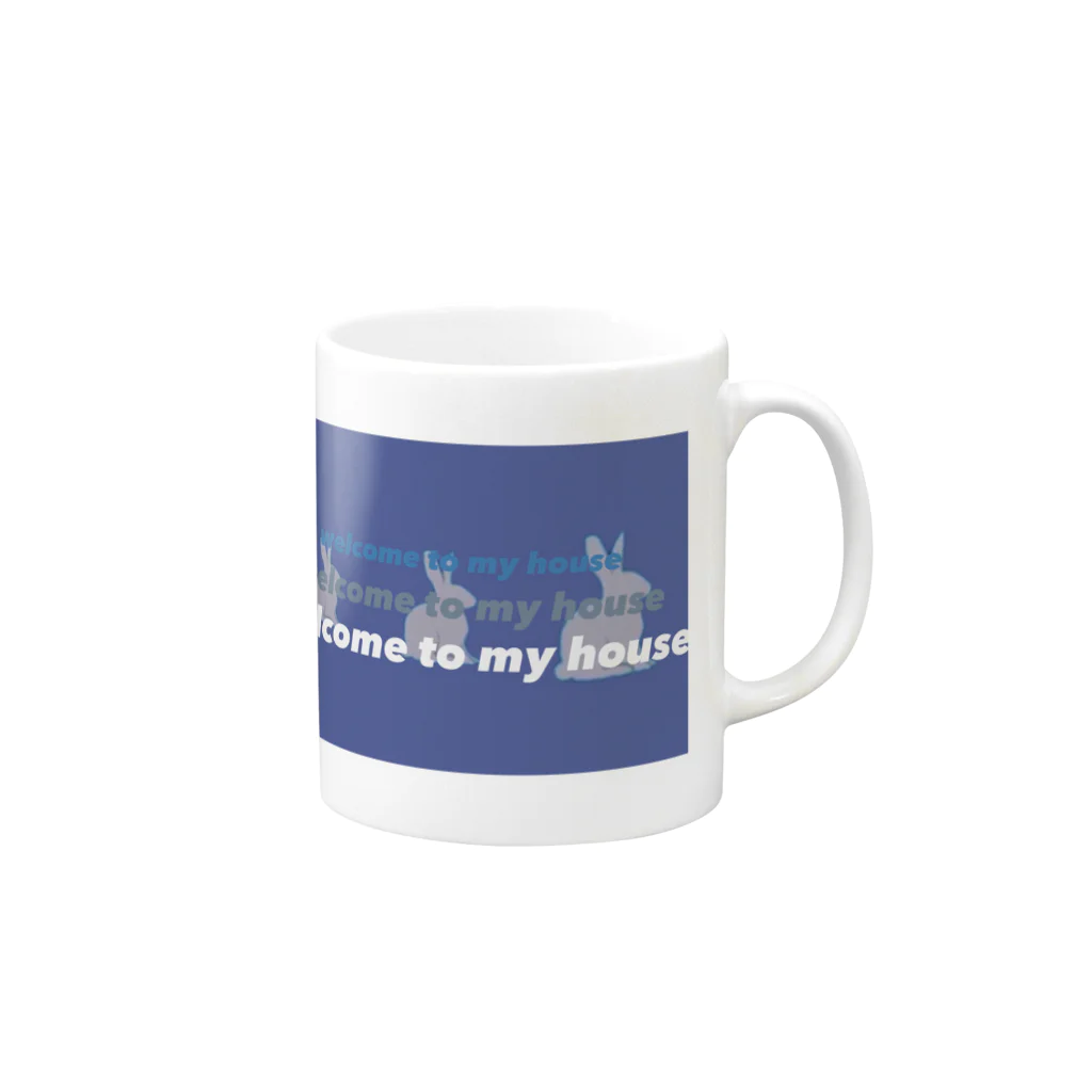 mxxpp98のマグカップ Mug :right side of the handle