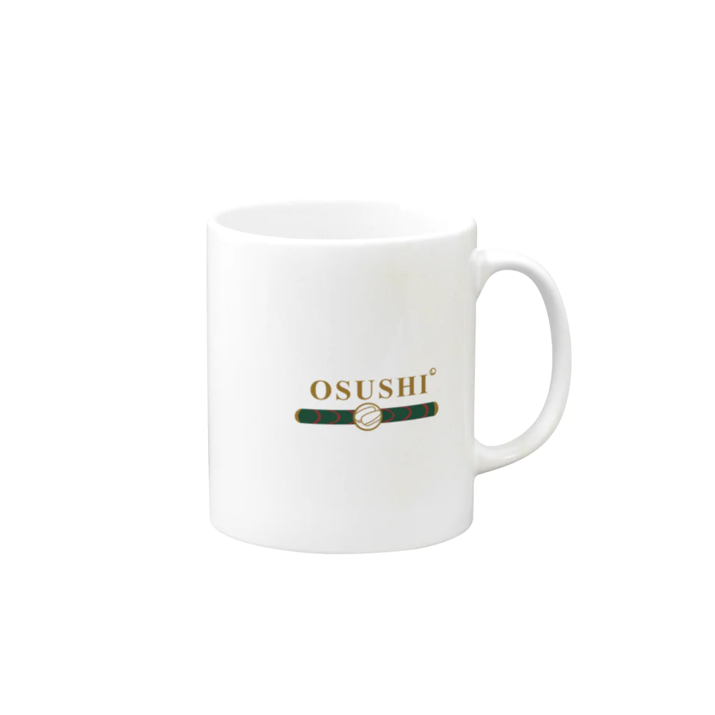 LettuceのOSUSHI Mug :right side of the handle