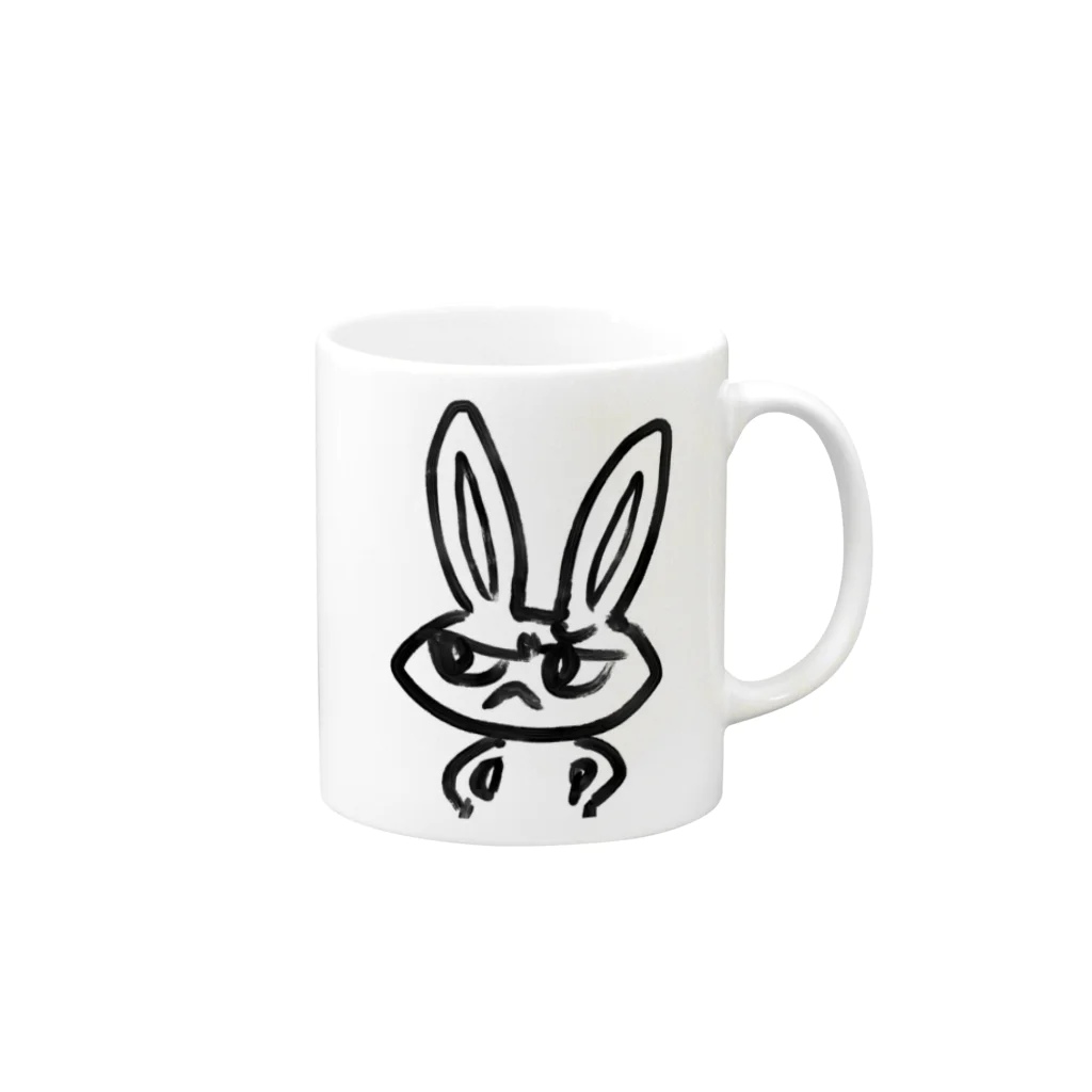 33 Minutes de Minuitのいなぴょんシリーズ Mug :right side of the handle