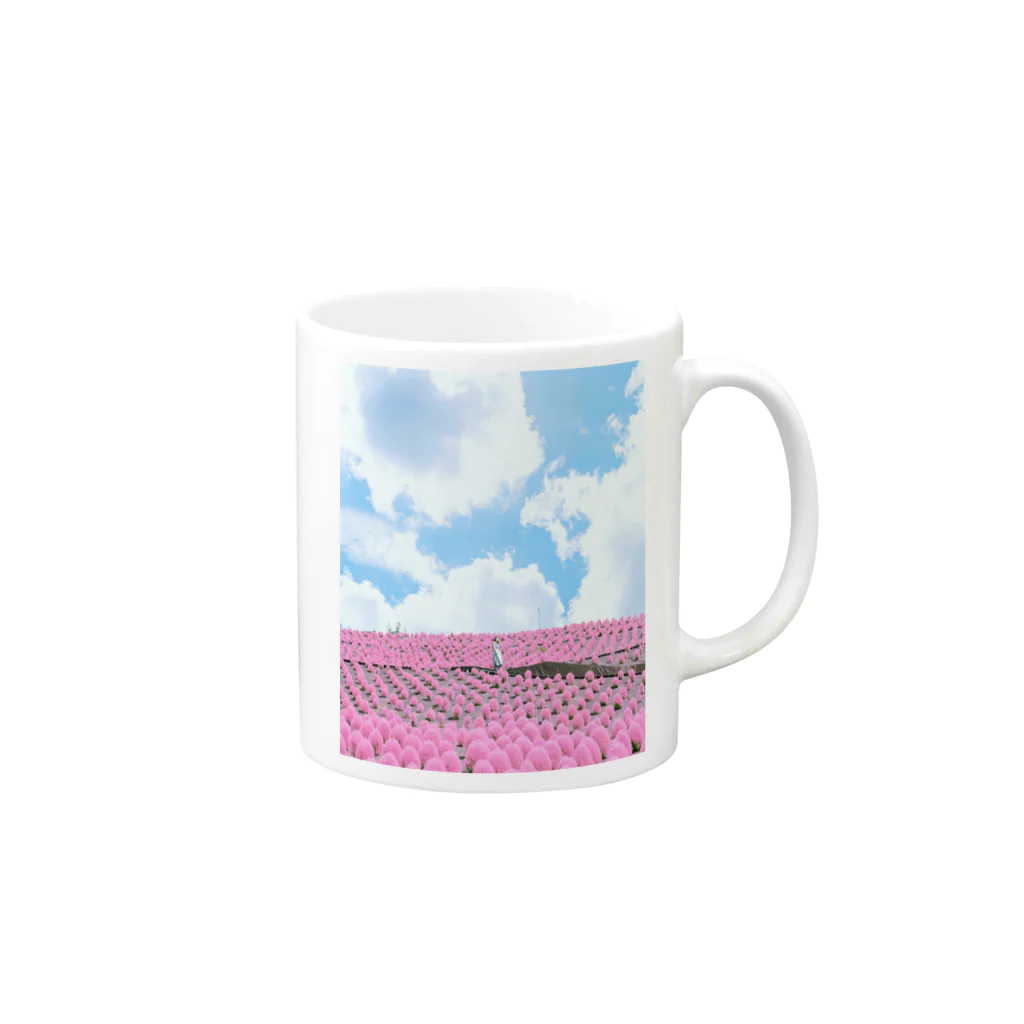 Koushi Someyaのふわふわ Mug :right side of the handle