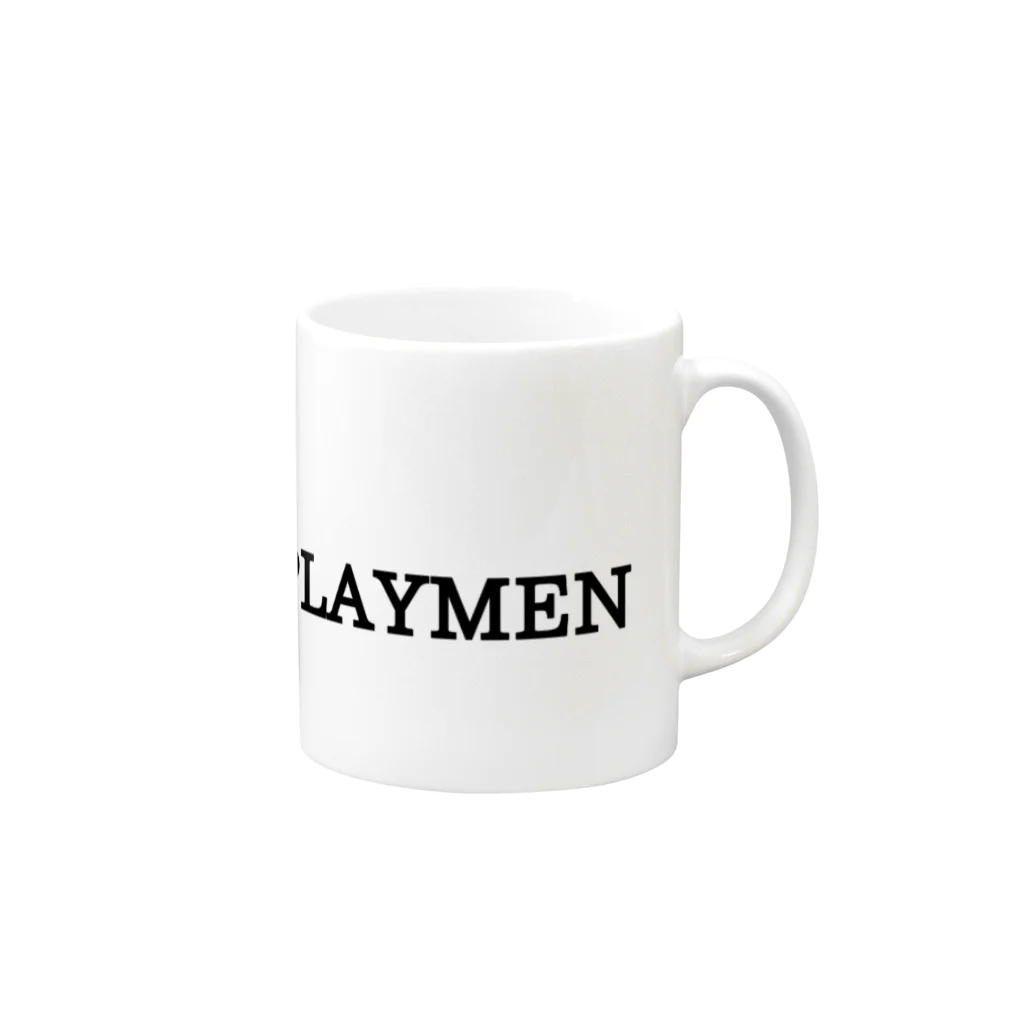 playmenのPLAYMEN マグカップの取っ手の右面