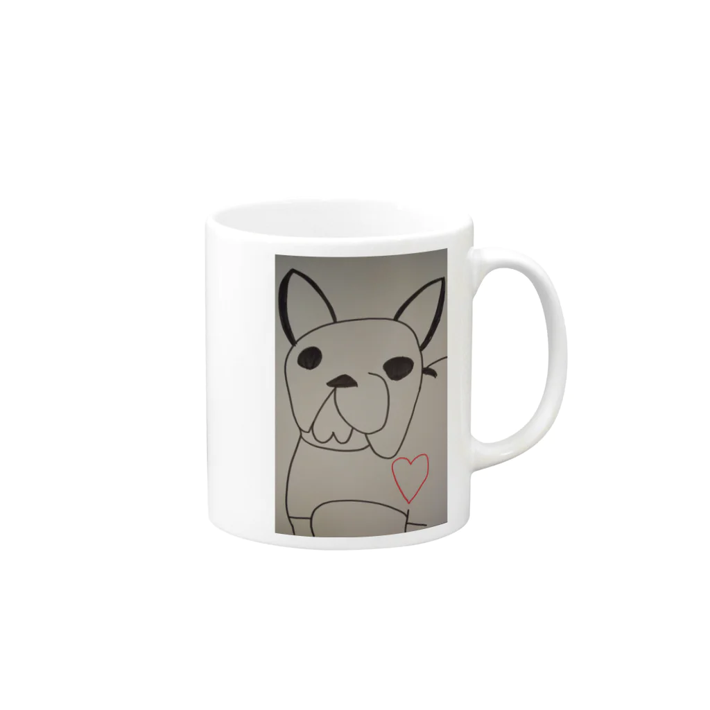 Arygのゆるぶる Mug :right side of the handle