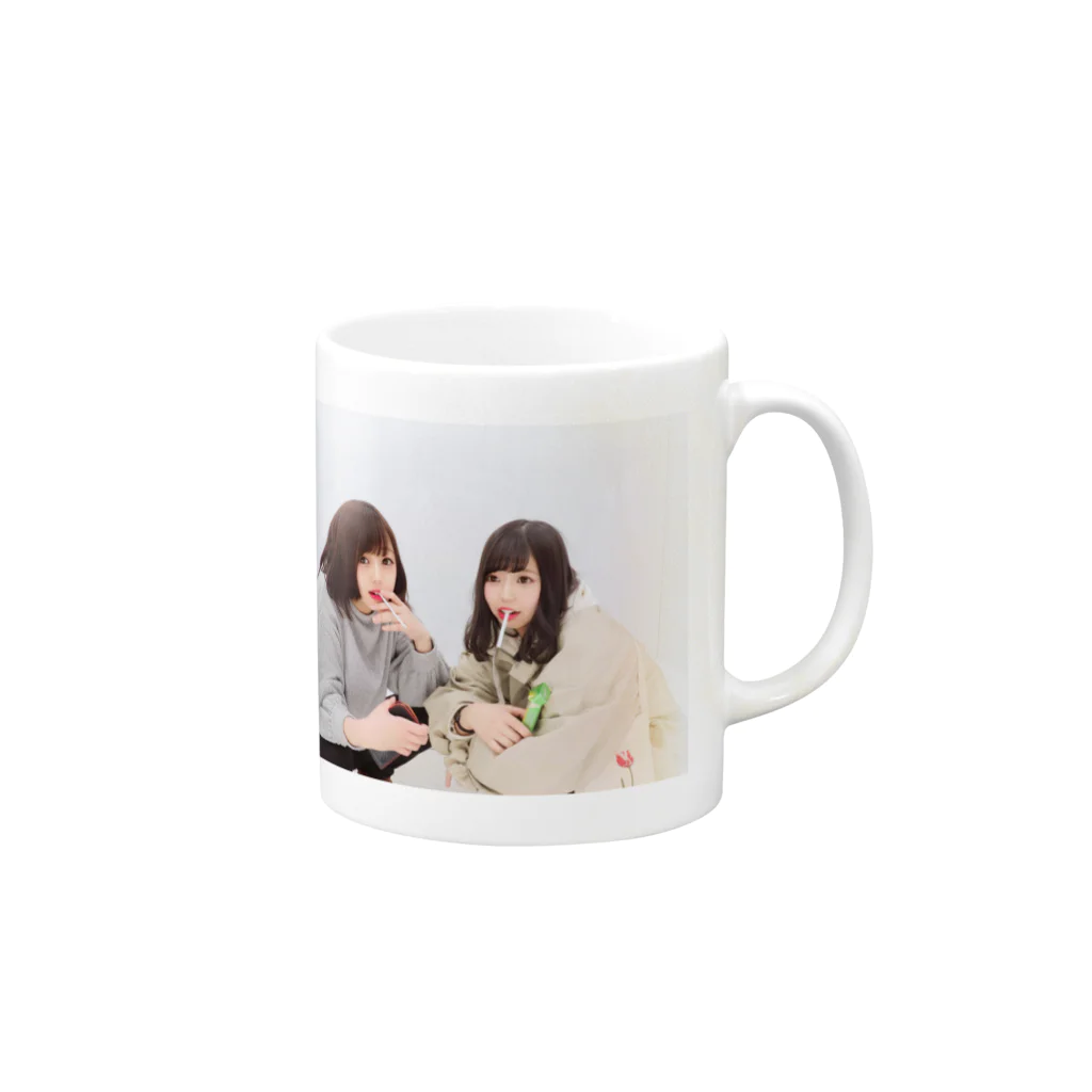 長濱のめんつゆ Mug :right side of the handle