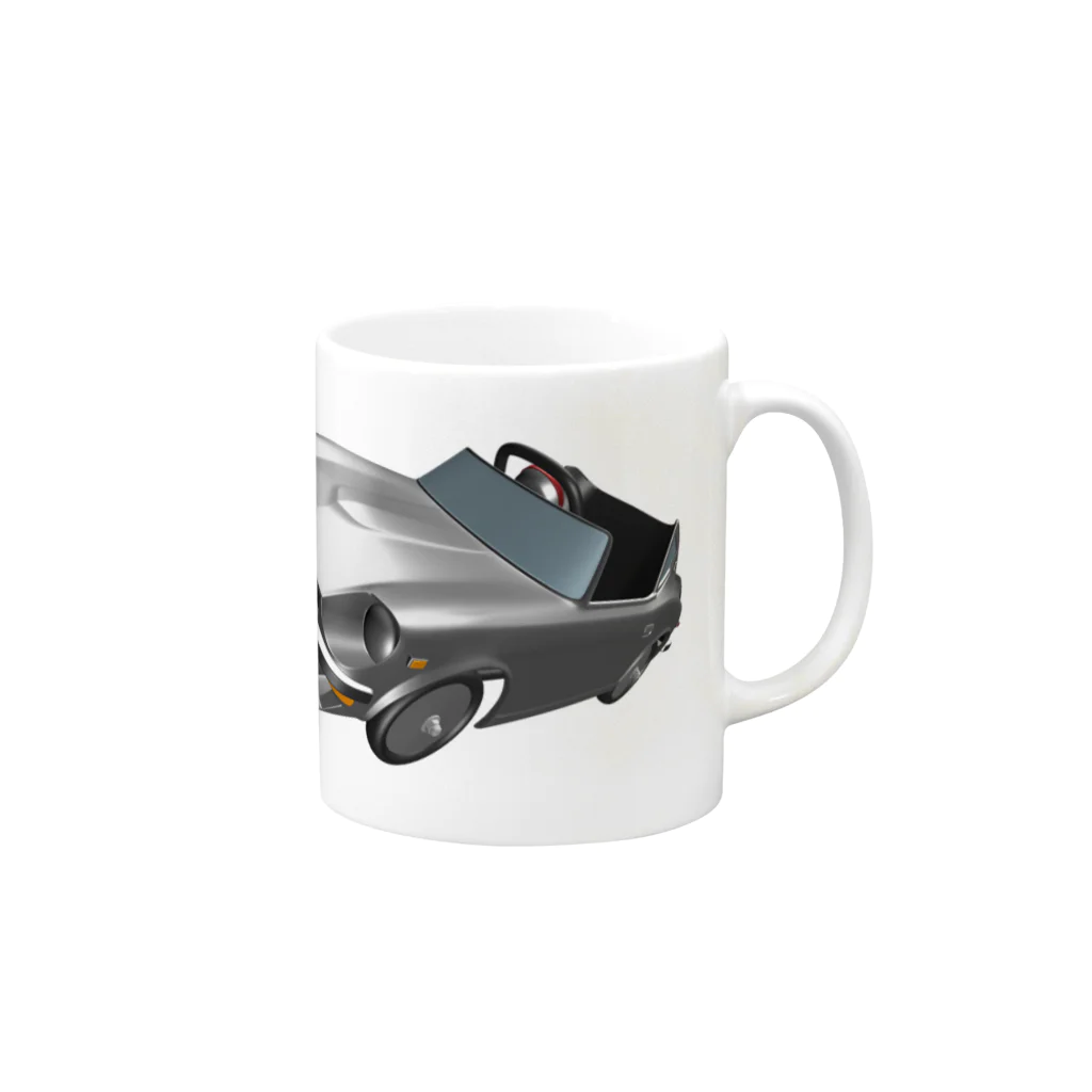 じょじあんの240Z ペダルカー2 Mug :right side of the handle