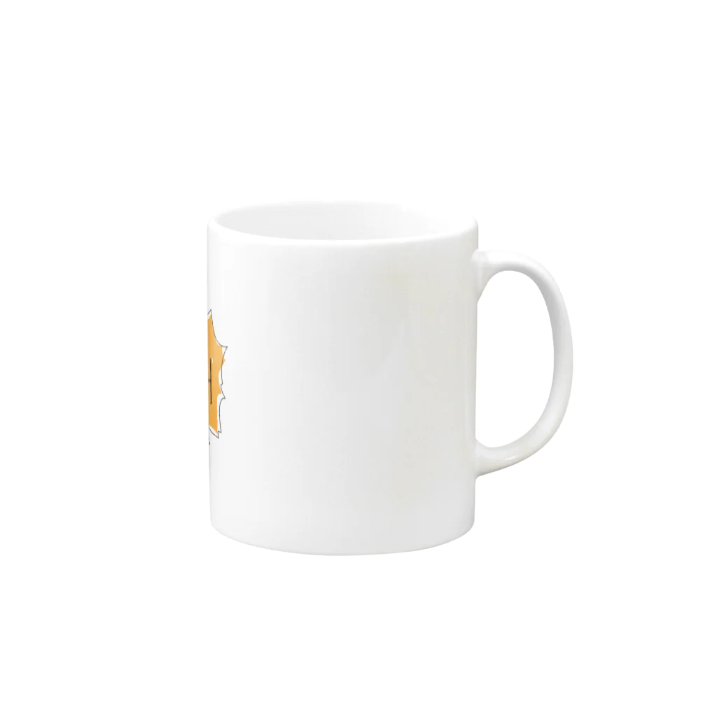 のじのhallelujah Mug :right side of the handle