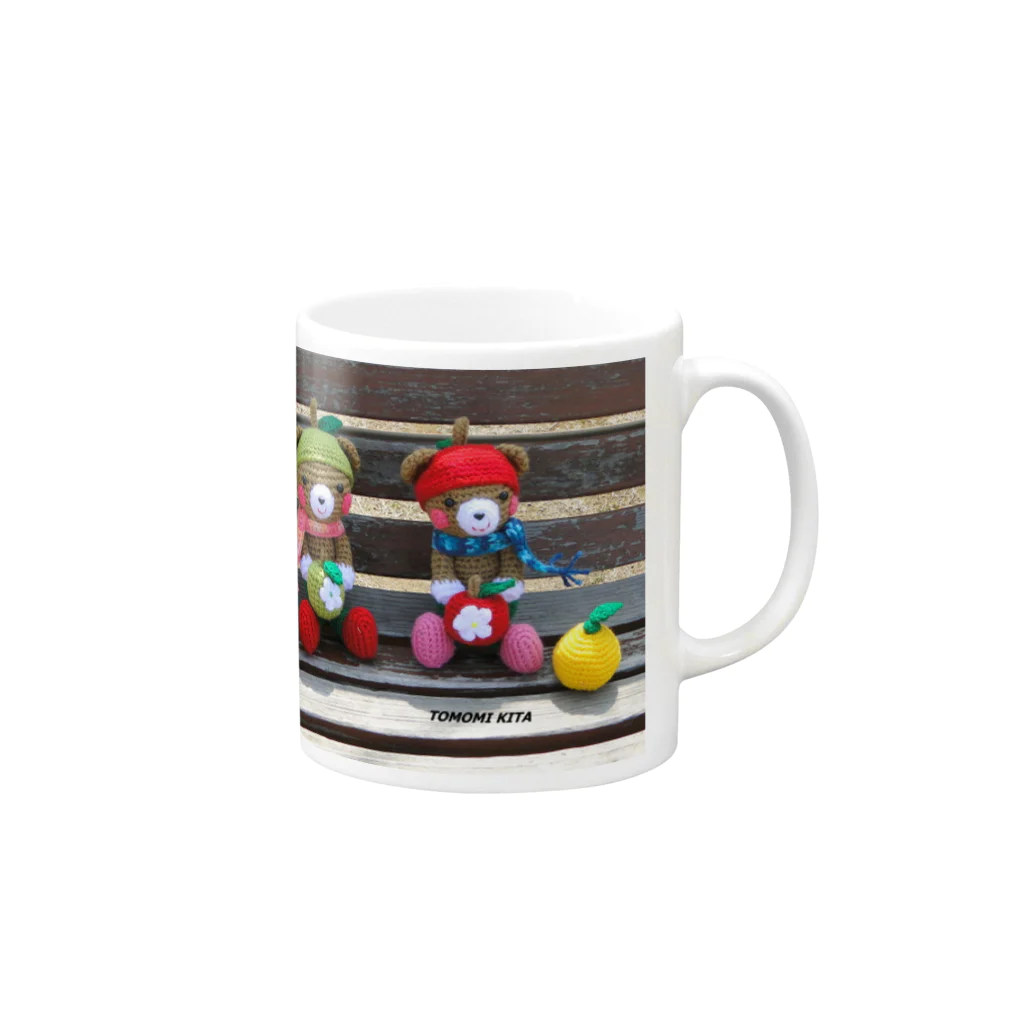 ＫＵＭＡ－ＳＴAＴＩＯＮの@ Mug :right side of the handle