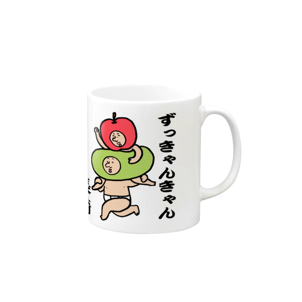 【Yuwiiの店】ゆぅぅぃーの長崎方便グッズ Mug :right side of the handle