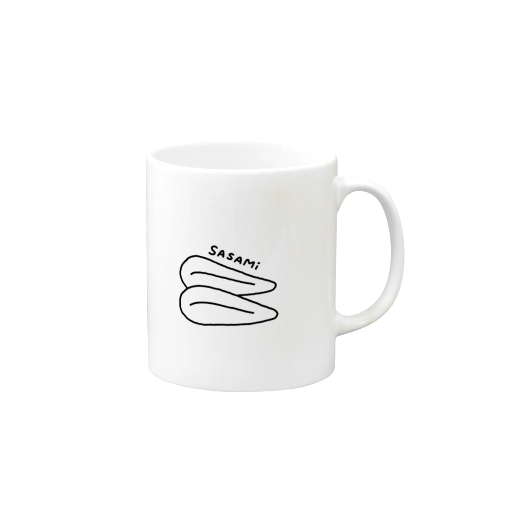 moeのSASAMI Mug :right side of the handle