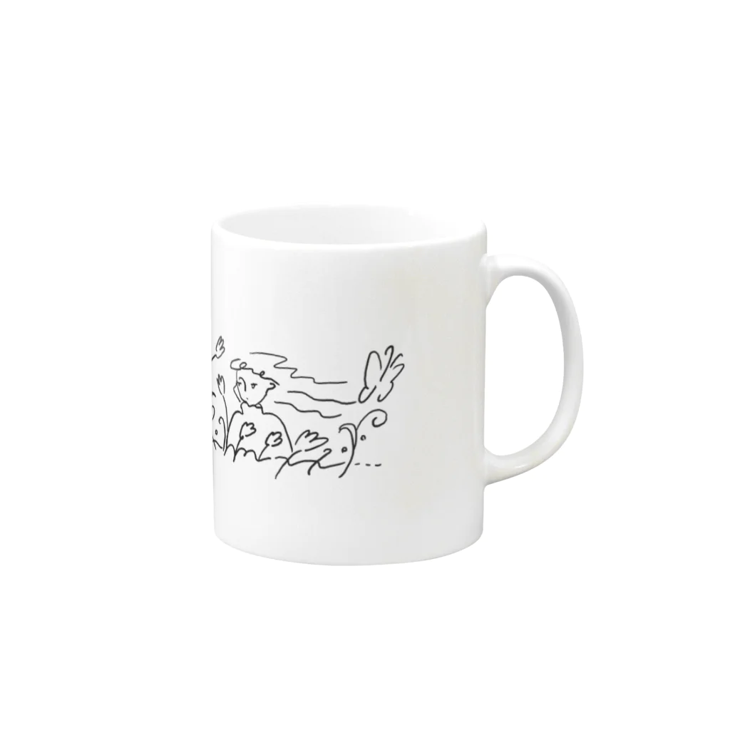 onionsのKaze no yousei Mug :right side of the handle