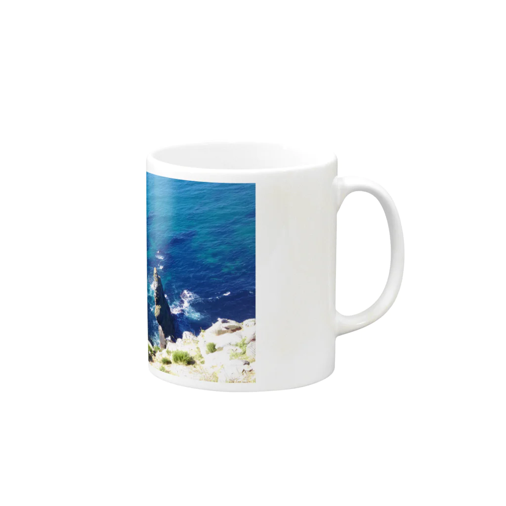 淡海のteuru Mug :right side of the handle