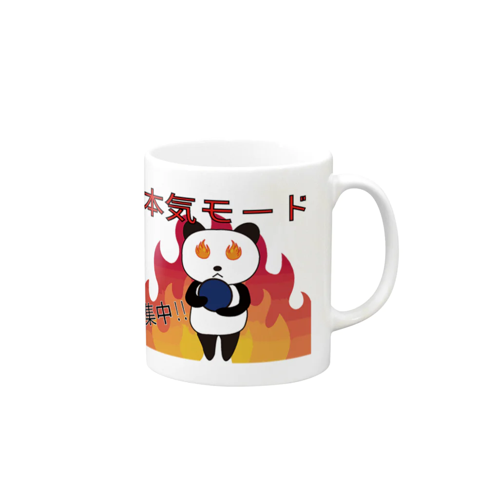 IkLABOのボウリング（本気モード） Mug :right side of the handle