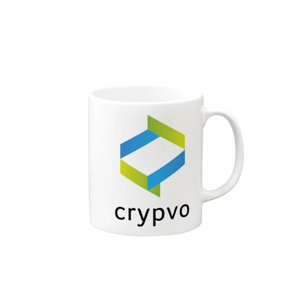 CRYPVOのcrypvo マグカップの取っ手の右面