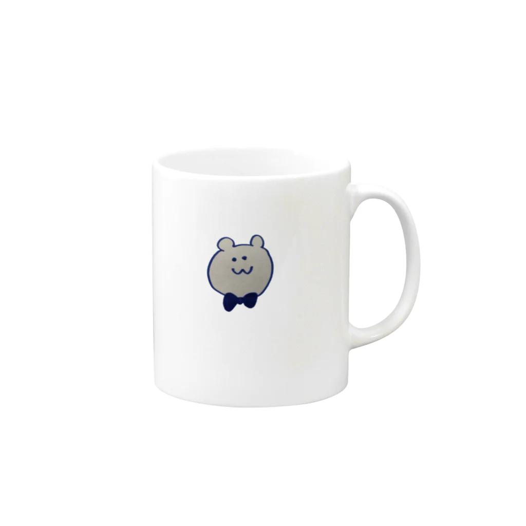 ぷーしょっぷのくま Mug :right side of the handle