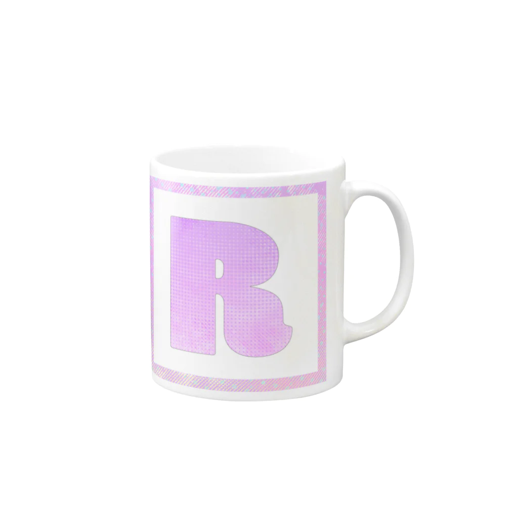 アップルのRシリーズ２ Mug :right side of the handle