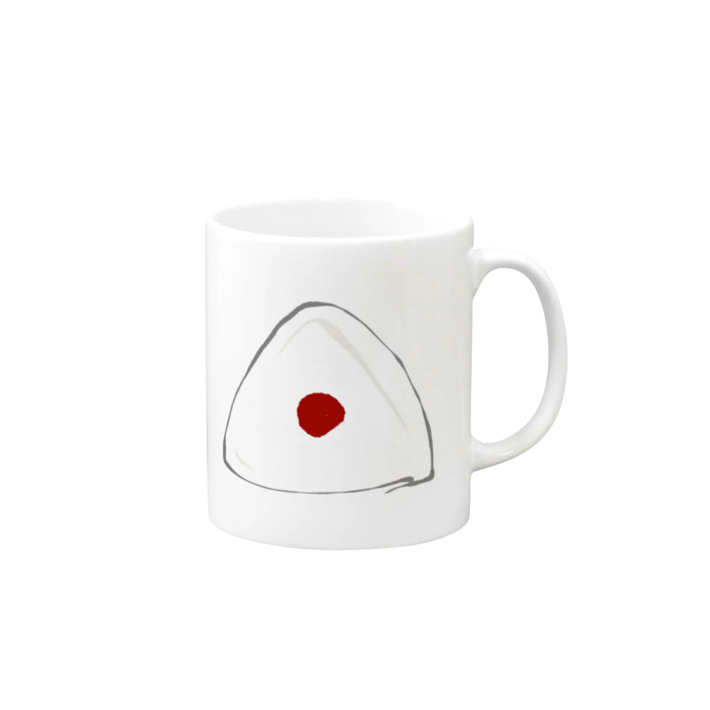 YukiöのOnigiri Mug :right side of the handle