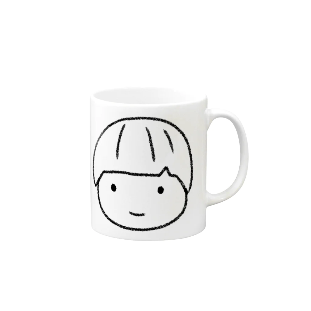 chicodeza by suzuriのチーボー Mug :right side of the handle