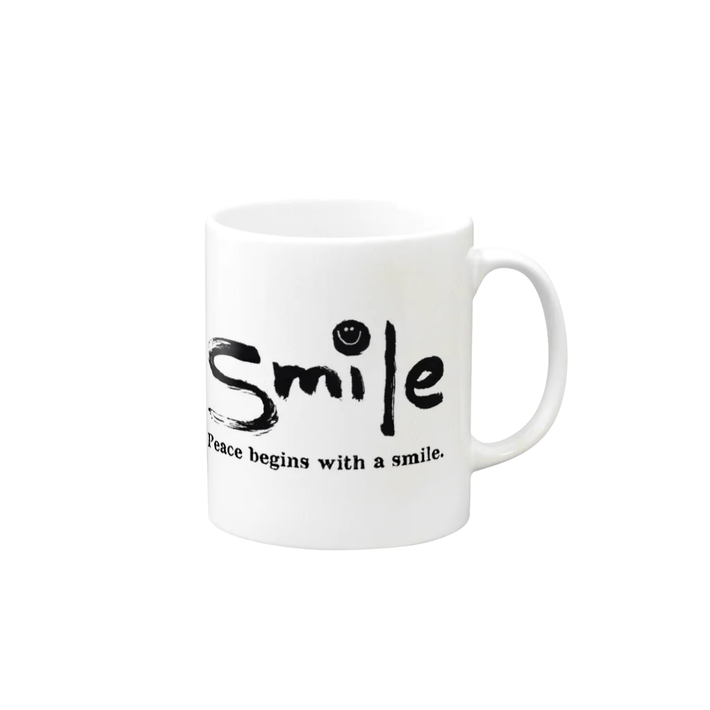 KASIのsmile マグカップの取っ手の右面