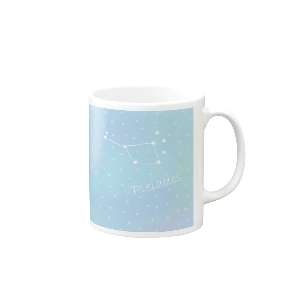 Atlas221の星砂の宇宙 Mug :right side of the handle