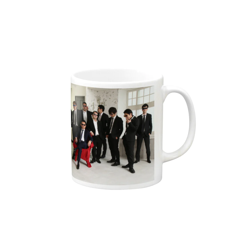 shop gagaの幹部達 Mug :right side of the handle