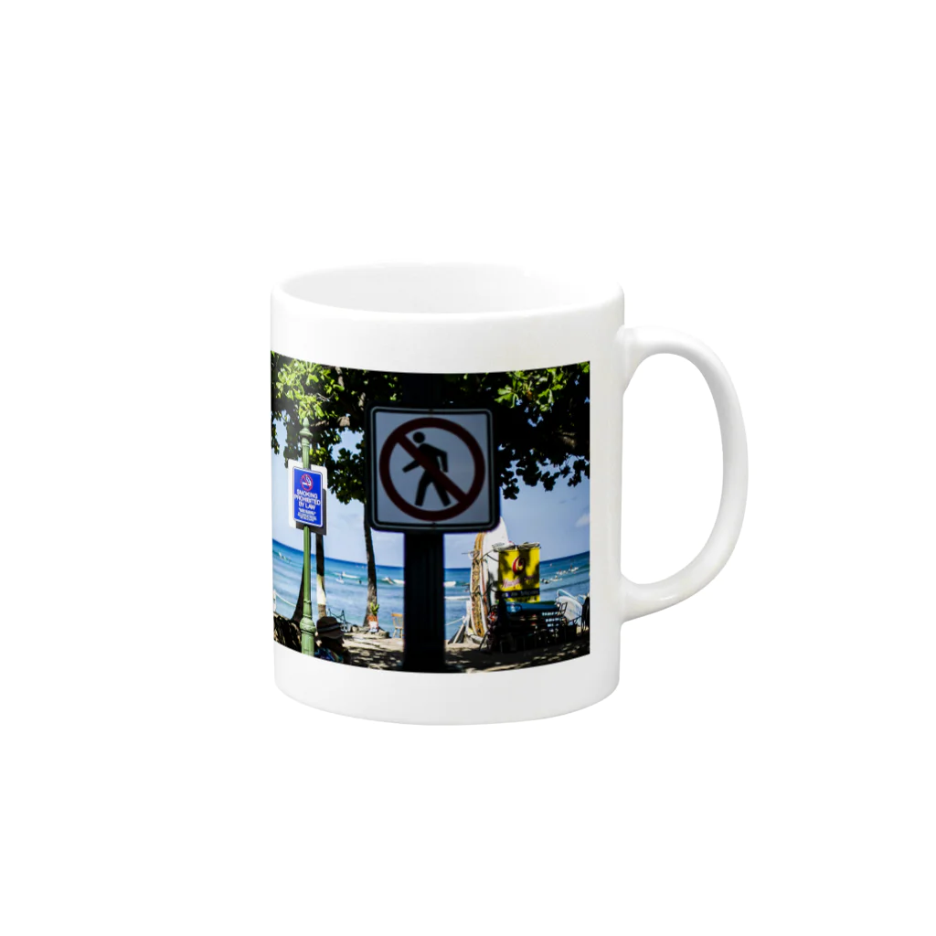 AlohaSolのAlohaSol Original Photo Mug :right side of the handle